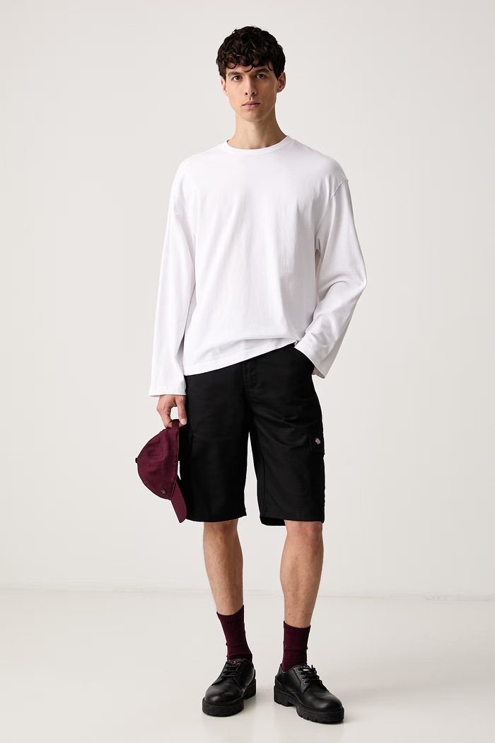 Dickies Szorty cargo męskie DK0A867PBLK1 czarny AW26