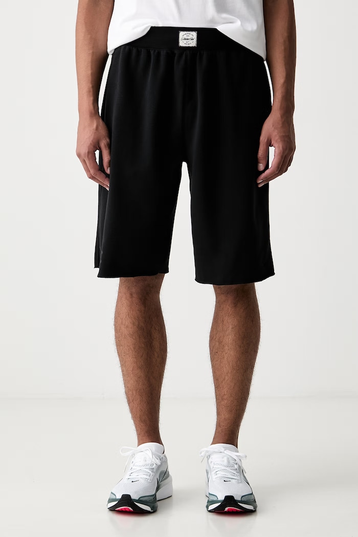 Nike szorty dresowe męskie z bawełną N.A.C czarny IF2799.010