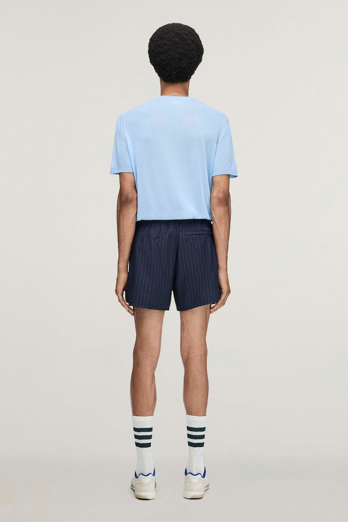 Odjeća adidas Originals X Wales Bonner kratke hlače za muškarce HY5020 mornarsko plava