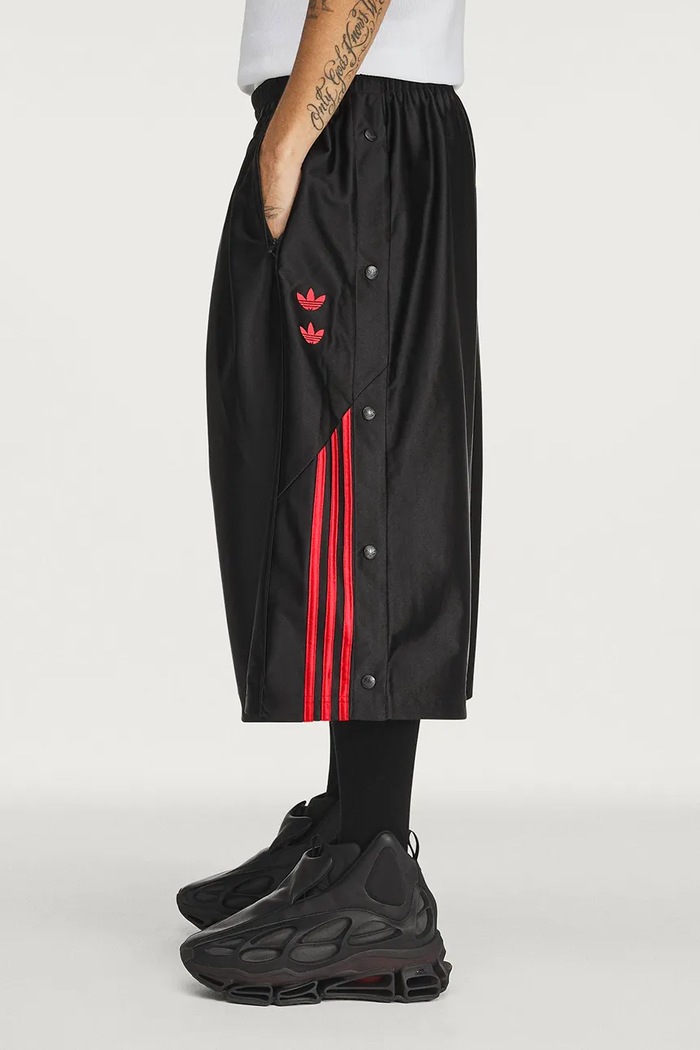 Dazzle Short x Willy Chavarria kratke hlače za muškarce adidas Originals KZ3117 crna