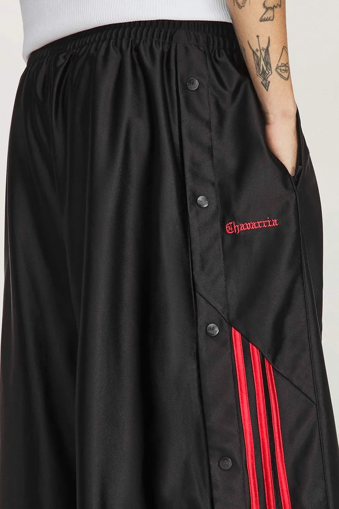 Dazzle Short x Willy Chavarria kratke hlače za muškarce adidas Originals crna KZ3117