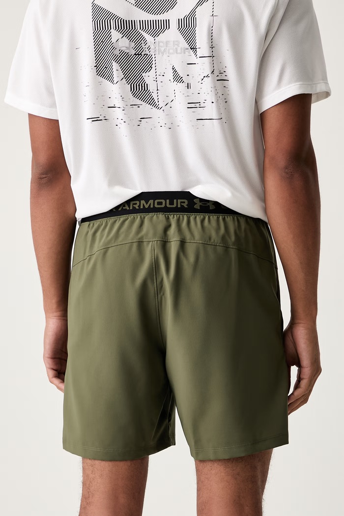 Odzież Under Armour szorty sportowe męskie Vanish Woven 6009865.390 zielony