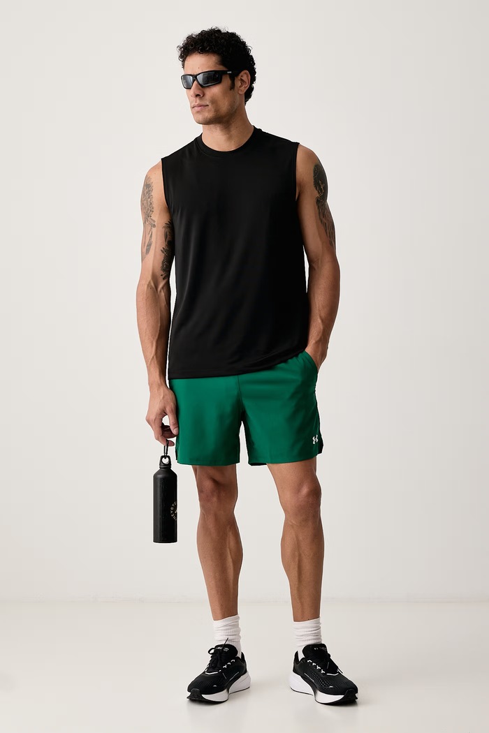 Under Armour Szorty sportowe męskie Vanish Woven 6009865.312 zielony AW26
