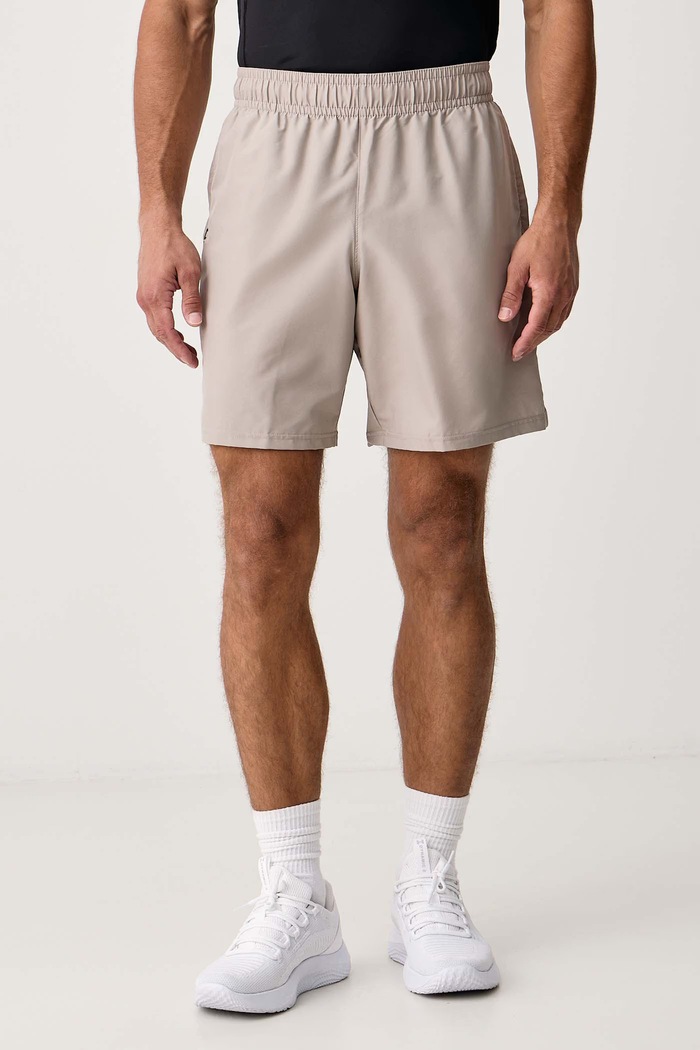 Under Armour Szorty sportowe męskie Vanish Woven beżowy 1383356.204