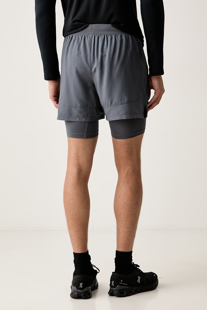 Odzież Under Armour szorty sportowe męskie LAUNCH 1382640.025 szary