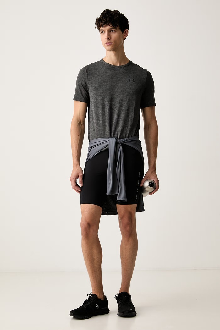 Under Armour szorty sportowe męskie Velociti 6013912 czarny AW26