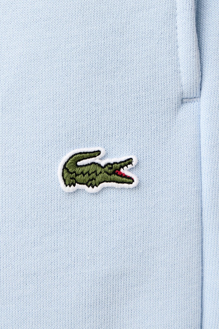Szorty dresowe męskie z bawełną Lacoste GH8861 niebieski