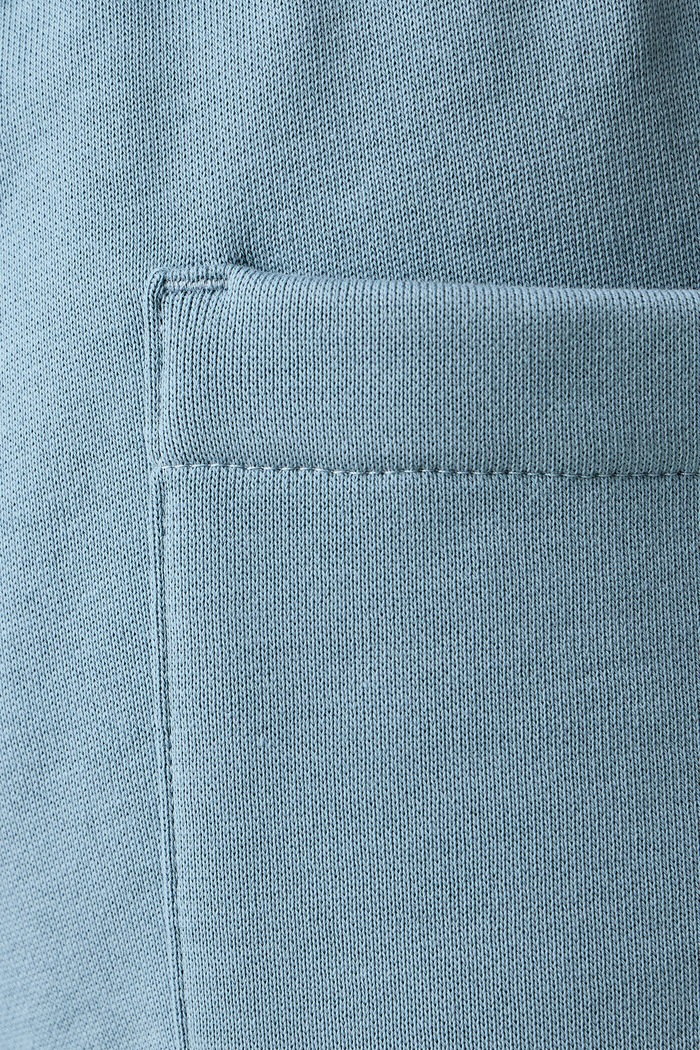 Szorty dresowe męskie z bawełną Lacoste GH8861 niebieski