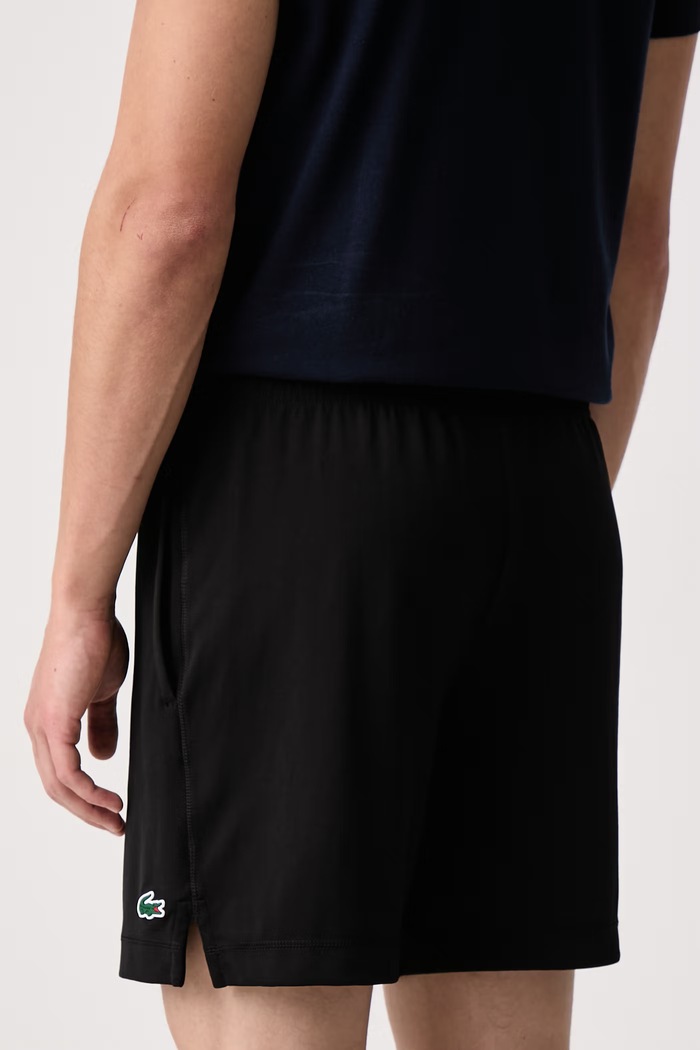 Odzież Lacoste Szorty dresowe męskie GH0138 czarny