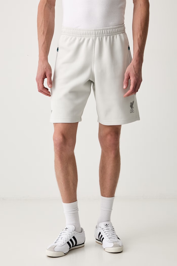 adidas Originals szorty męskie z bawełną LFC Spacer Teamgeist turkusowy KX7712