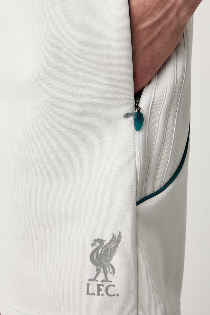 adidas Originals szorty męskie z bawełną LFC Spacer Teamgeist turkusowy KX7712