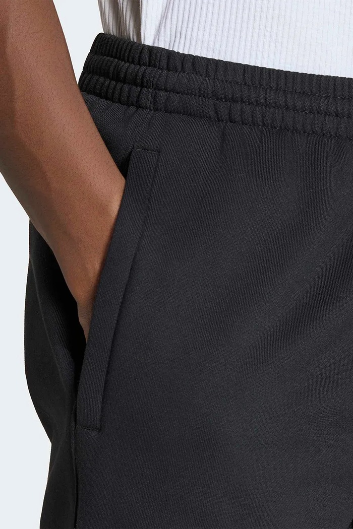 Szorty dresowe męskie z bawełną Essentials adidas Originals czarny KS8940