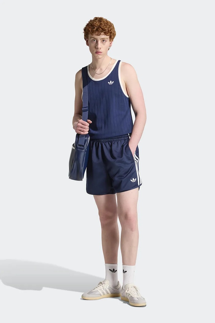 Odzież adidas Originals Szorty dresowe męskie KS7458 granatowy