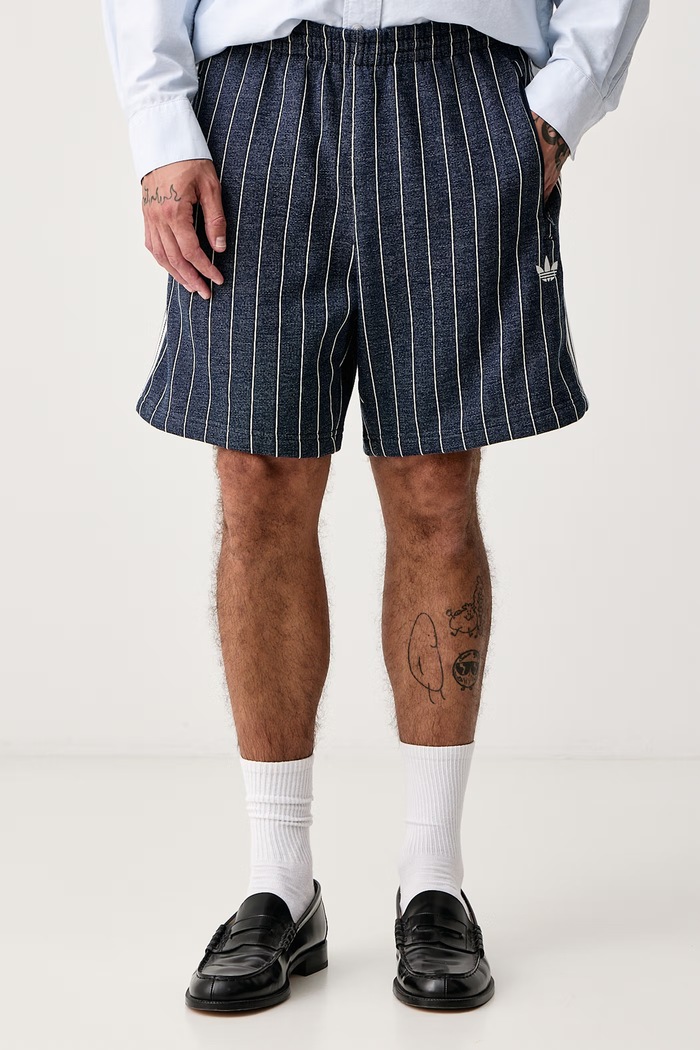 adidas Originals Kratki donji dio trenirke za muškarce s pamukom mornarsko plava KR9706