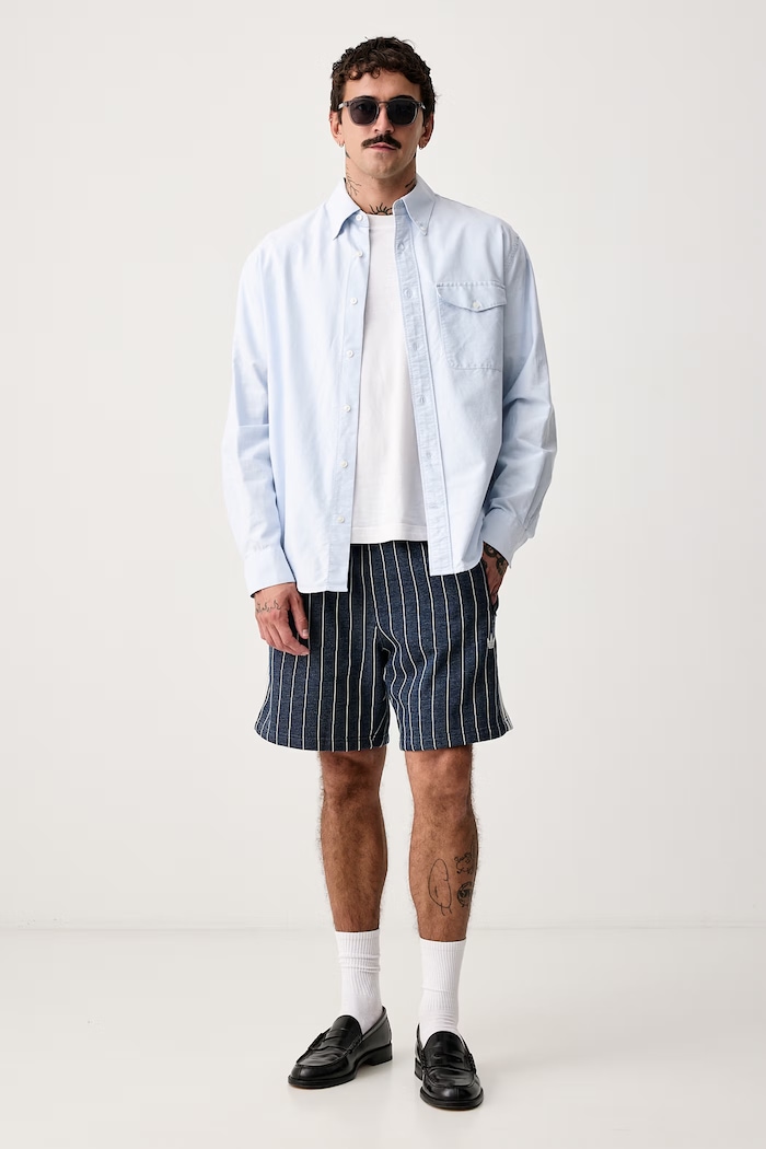 adidas Originals Kratki donji dio trenirke za muškarce s pamukom KR9706 mornarsko plava AW26