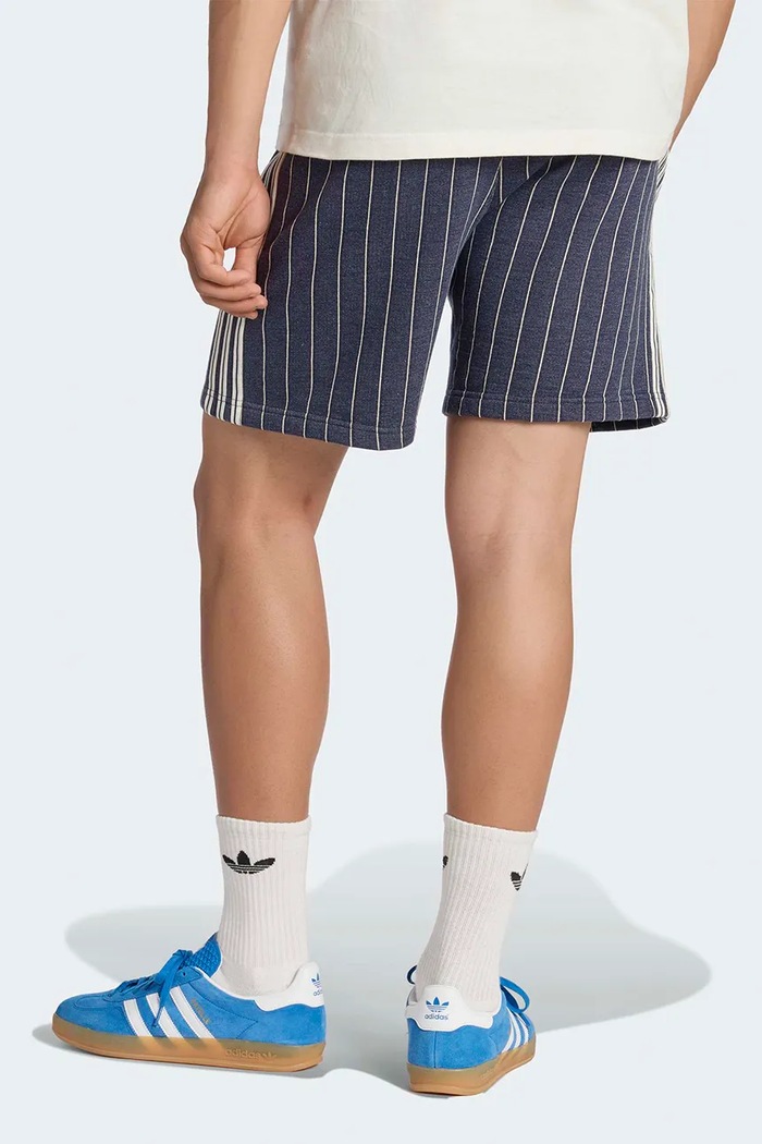 adidas Originals Szorty dresowe męskie z bawełną KR9706 granatowy AW26