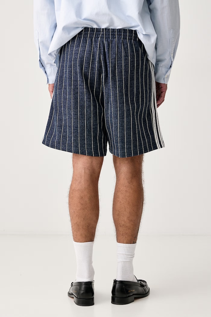 Odjeća adidas Originals Kratki donji dio trenirke za muškarce s pamukom KR9706 mornarsko plava