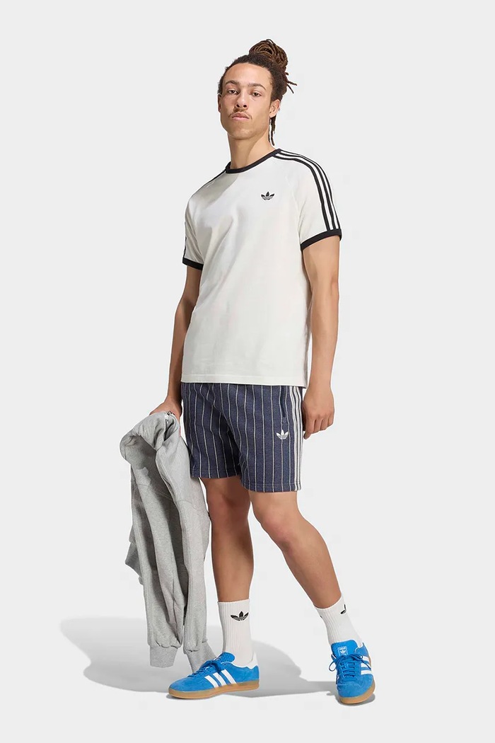 Odzież adidas Originals Szorty dresowe męskie z bawełną KR9706 granatowy