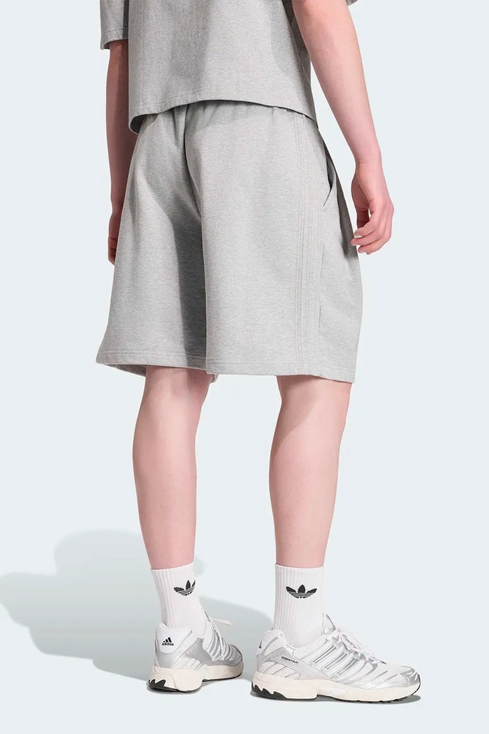 adidas Originals Szorty dresowe męskie bawełniane Essentials KR6985 szary AW26