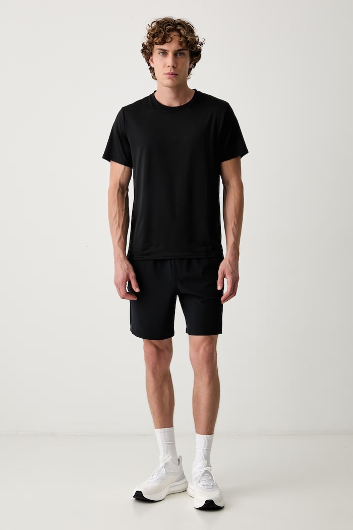Skechers szorty męskie PREMIER 7" SHORT SH82 czarny AW26