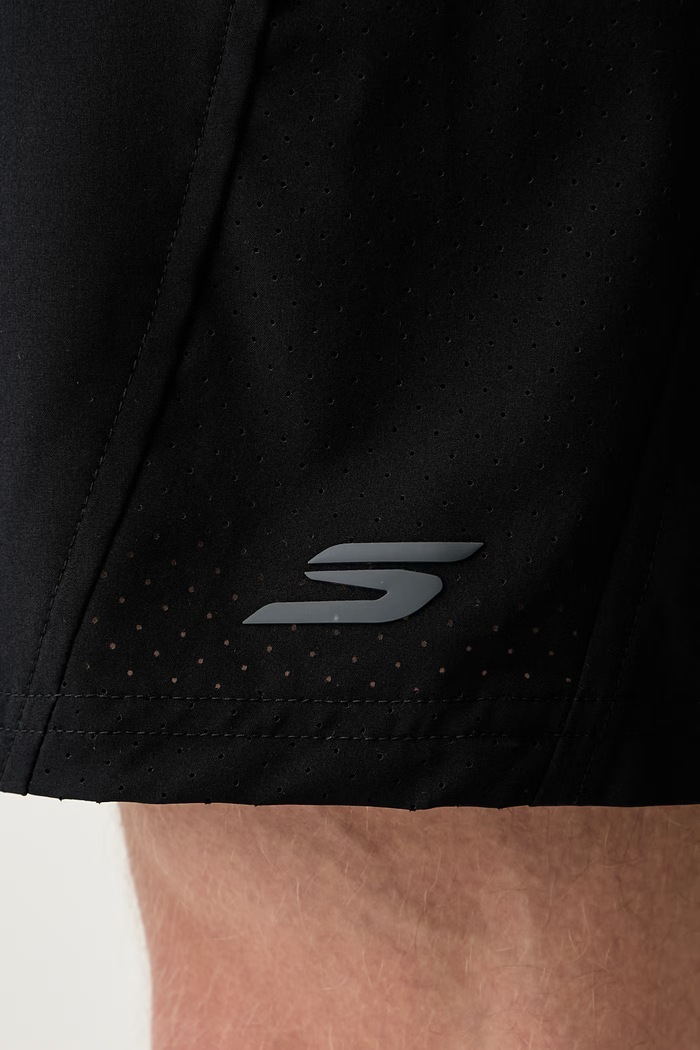 Skechers šortky pánske PREMIER 7" SHORT čierna SH82