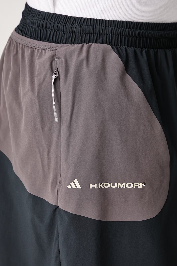 Szorty męskie Running x Hermanos Koumori adidas Originals brązowy KH3615