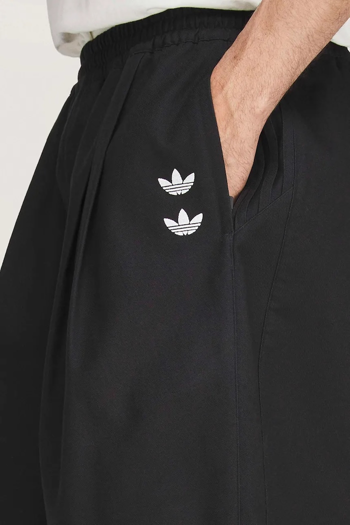 adidas Originals x Willy Chavarria bermudy bawełniane męskie KV1975 czarny