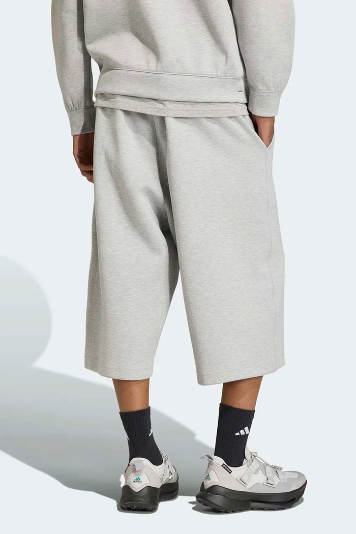 adidas Originals Spacer трикотажні шорти з бавовною чоловічі KT2546 сірий AW26