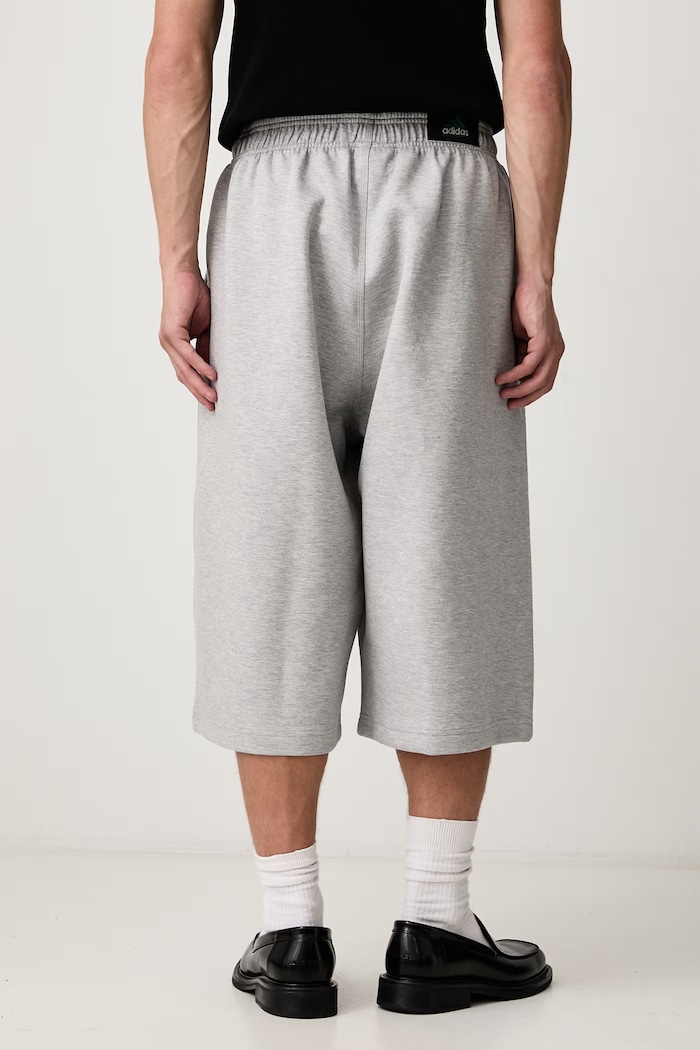 Oblečení adidas Originals Spacer teplákové šortky s bavlnou pánské KT2546 šedá