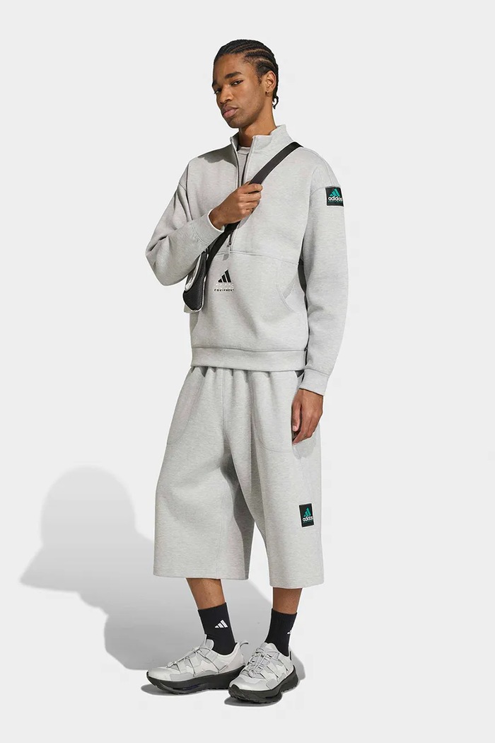 Одяг adidas Originals Spacer трикотажні шорти з бавовною чоловічі KT2546 сірий
