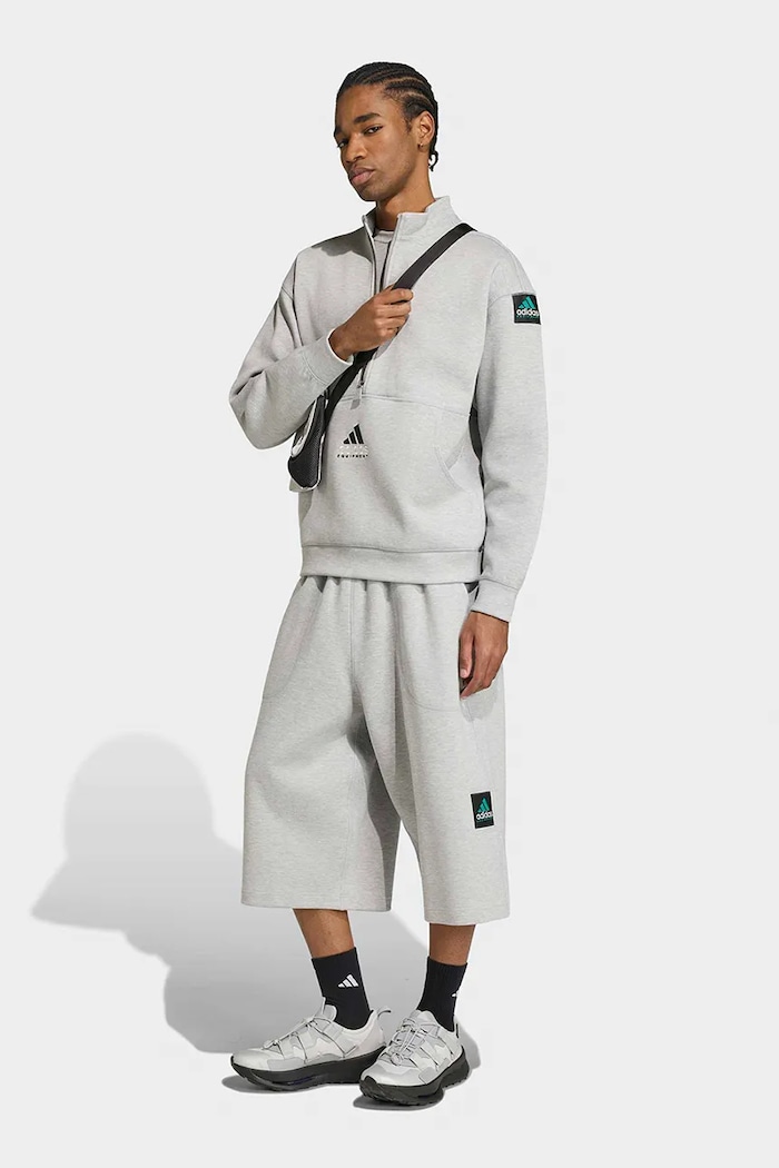 Одяг adidas Originals Spacer трикотажні шорти з бавовною чоловічі KT2546 сірий