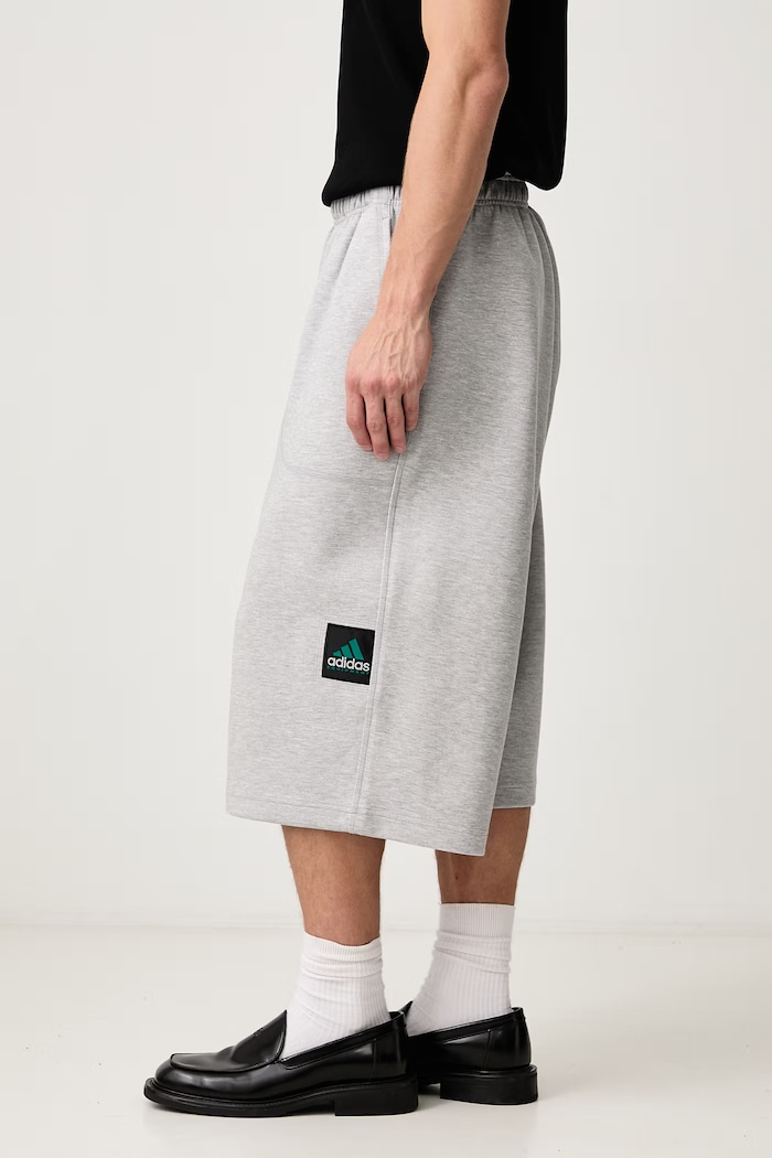 Spacer teplákové šortky s bavlnou pánské adidas Originals KT2546 šedá