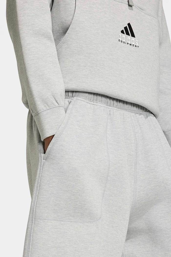 Spacer трикотажні шорти з бавовною чоловічі adidas Originals сірий KT2546