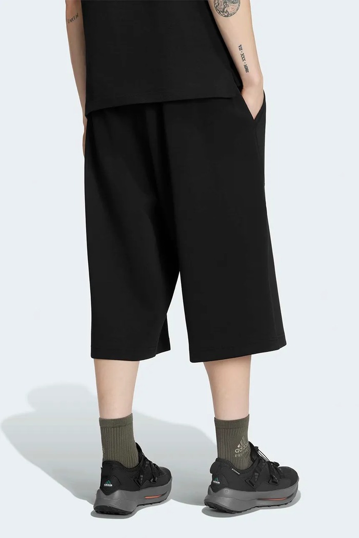 adidas Originals Spacer трикотажні шорти з бавовною чоловічі KT2545 чорний AW26