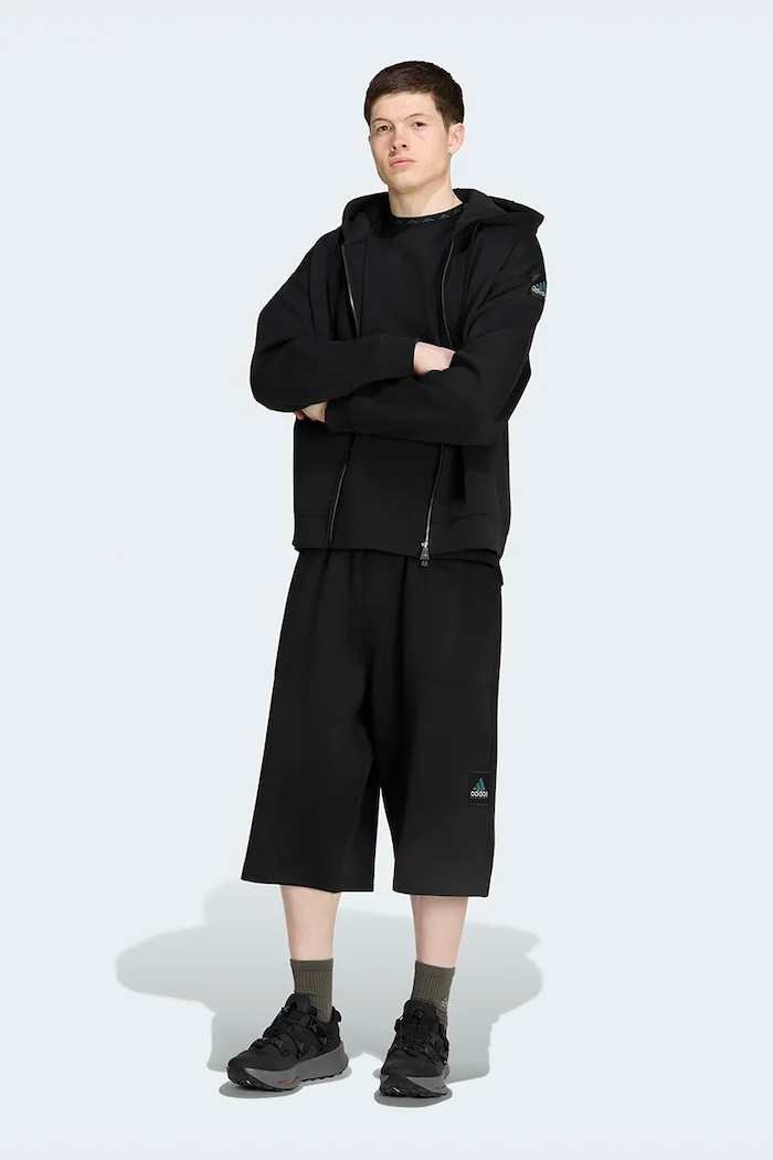 Одяг adidas Originals Spacer трикотажні шорти з бавовною чоловічі KT2545 чорний