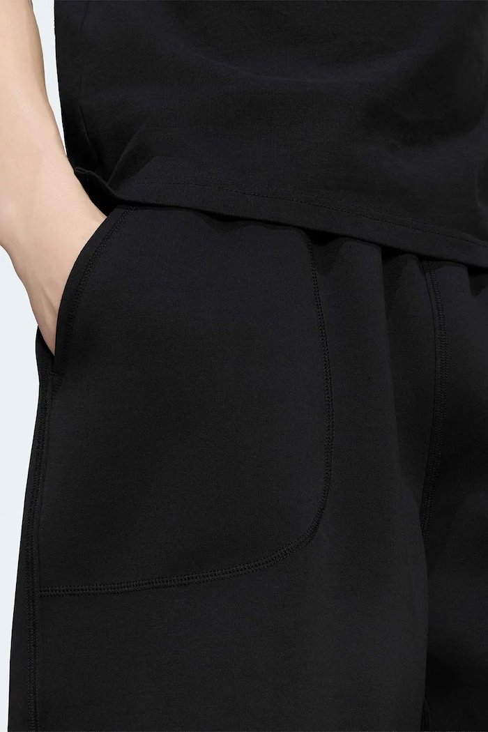 Spacer трикотажні шорти з бавовною чоловічі adidas Originals чорний KT2545