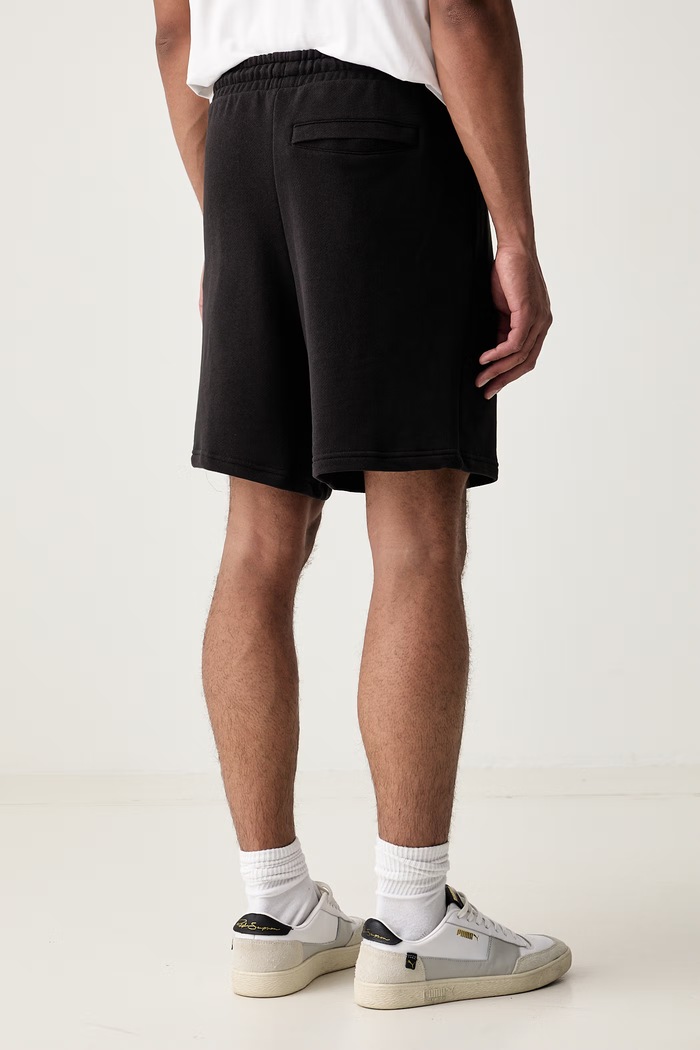Odzież Puma szorty dresowe męskie bawełniane Essentials 636711 czarny