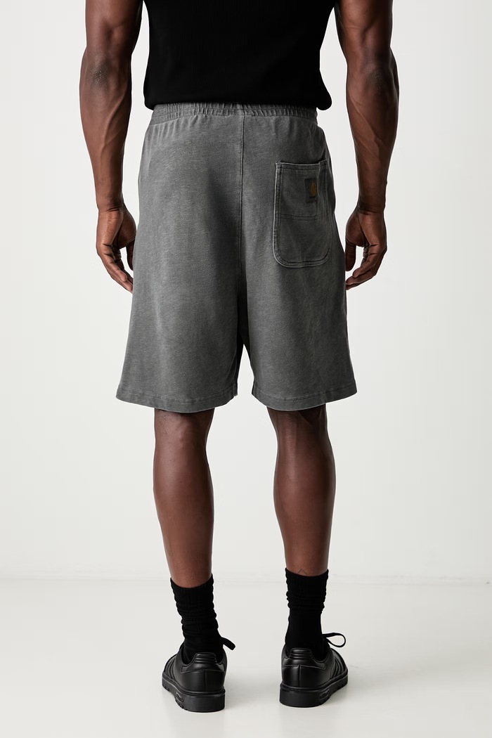 Odzież Carhartt WIP Harper Sweat szorty bawełniane męskie I036898 czarny