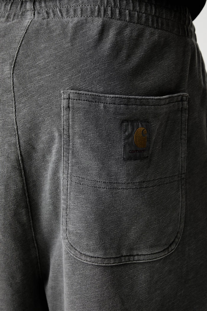 Carhartt WIP Harper Sweat szorty bawełniane męskie I036898 czarny