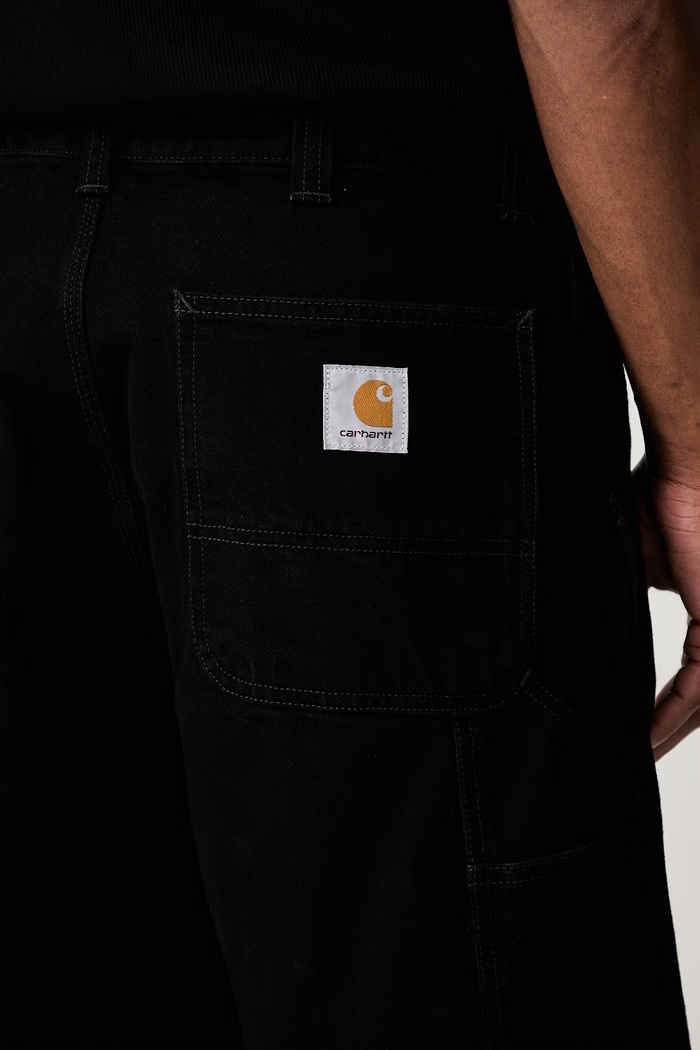 Carhartt WIP OG Single Knee szorty jeansowe męskie czarny I037020