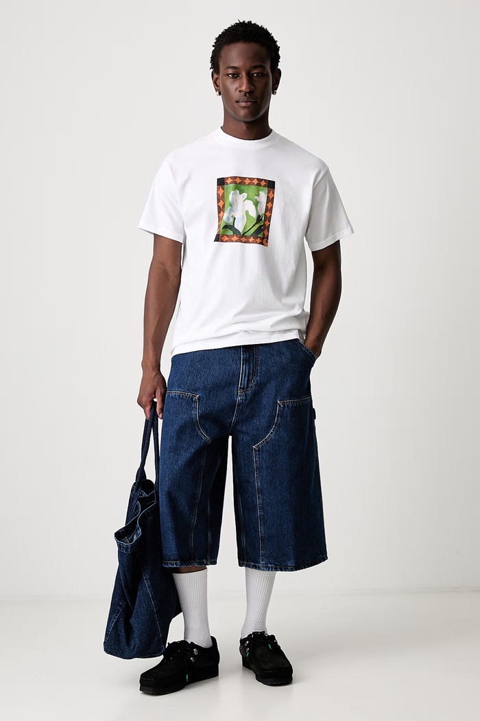 Carhartt WIP OG Double Knee shorts denim Men's I037493 blue