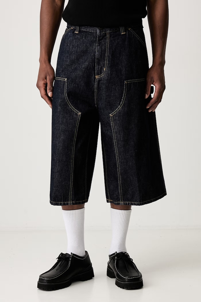 Carhartt WIP OG Double Knee shorts denim Men's blue I037493