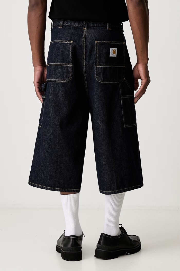 Clothing Carhartt WIP OG Double Knee shorts denim Men's I037493 blue
