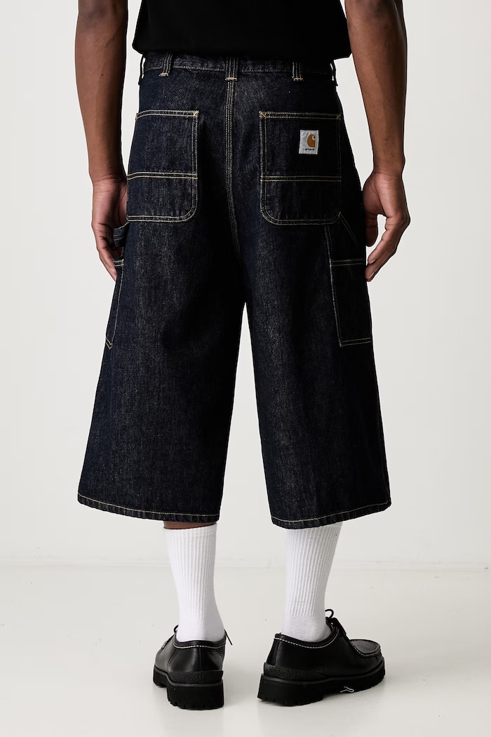 Clothing Carhartt WIP OG Double Knee shorts denim Men's I037493 blue