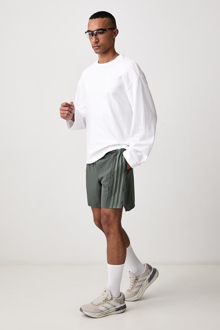 adidas Performance Szorty sportowe męskie D4T Workout KS6377. zielony AW26