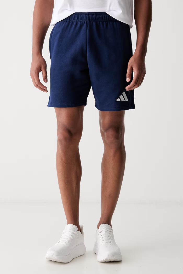 adidas Performance szorty dresowe męskie z bawełną Entrada 26 niebieski KF5921