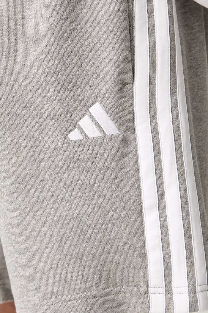 adidas szorty dresowe męskie bawełniane Essentials szary KY4179