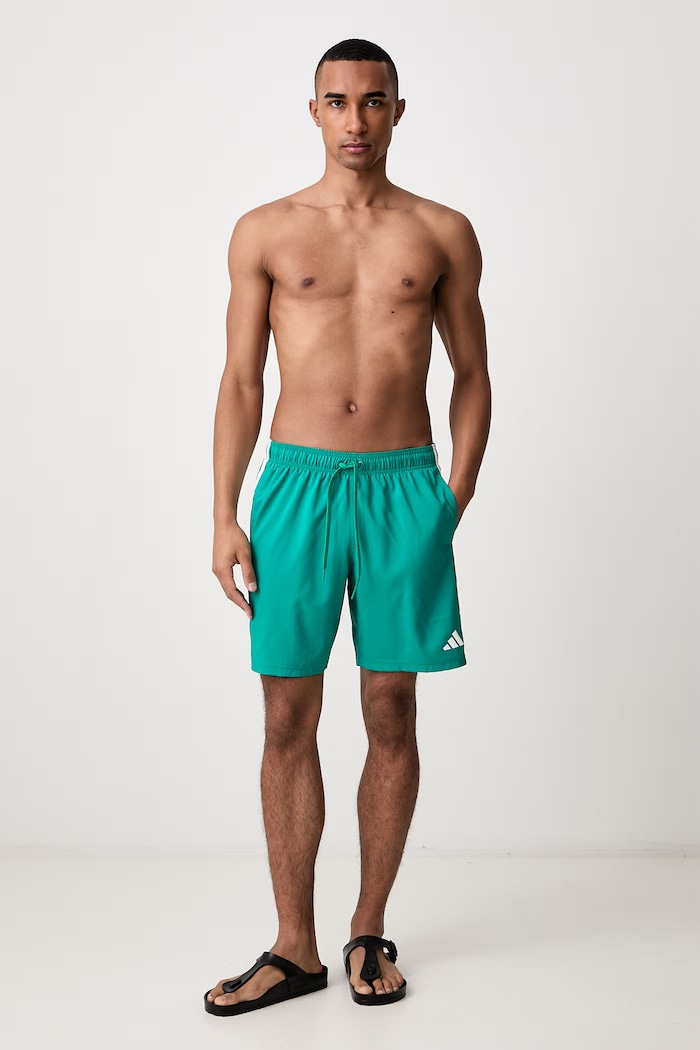 adidas Fürdőnadrág férfi Three Stripes KG1673 zöld AW26