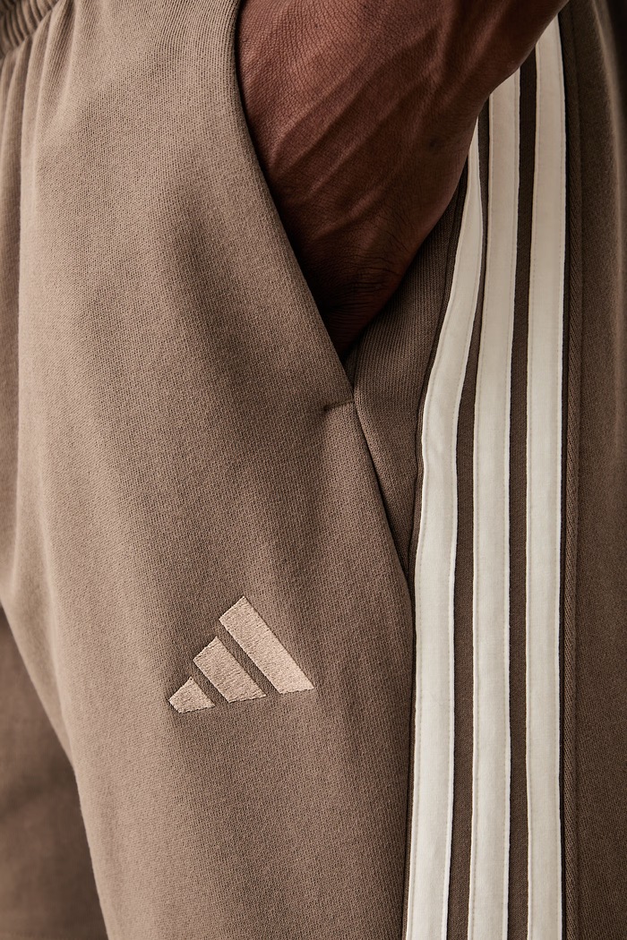 adidas szorty dresowe męskie bawełniane brązowy KW2382