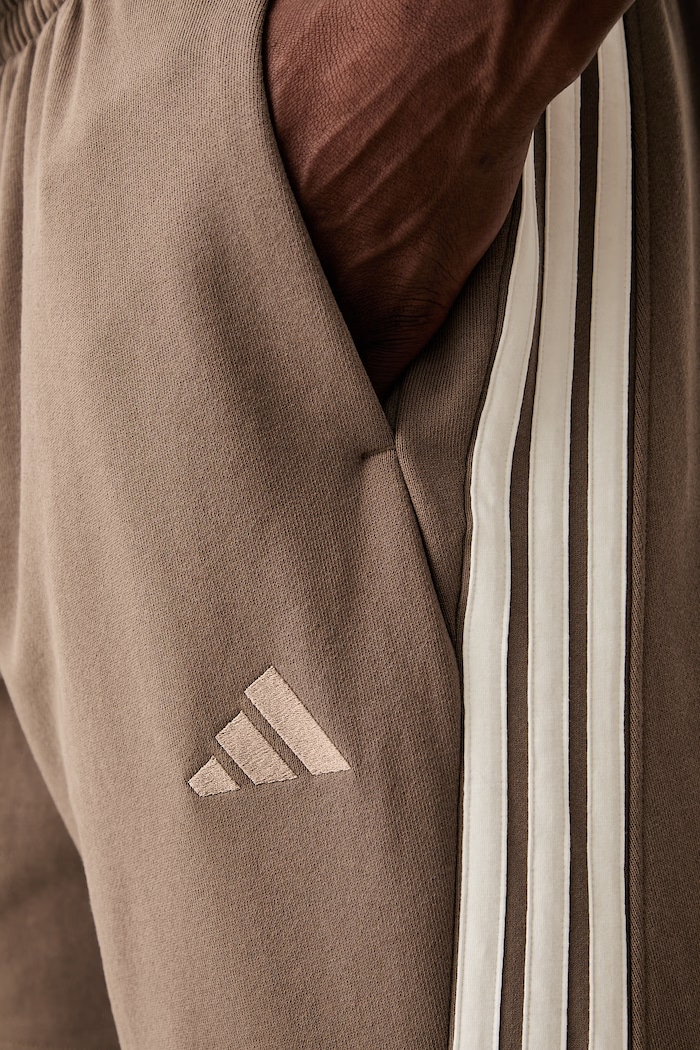 adidas szorty dresowe męskie bawełniane brązowy KW2382